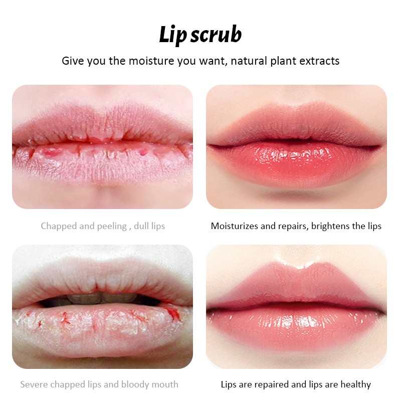 Lip Scrub Supplier - Organic Natural Lightening Moisturizing Exfoliating Pink Color