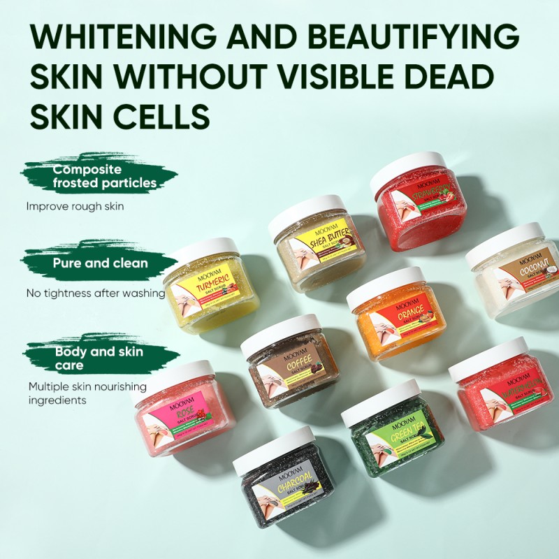 Body Scrub Manufacturer - Organic Herbal Orange Natural Exfoliating Whitening Turmeric