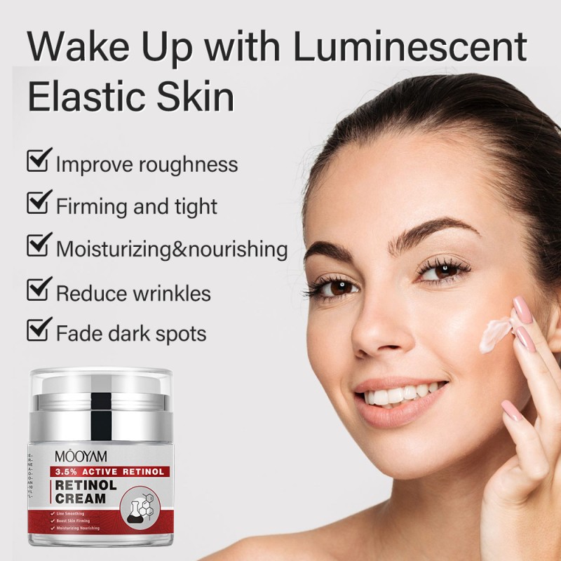 Face Cream Factory - Private Label Organic 3.5% Retinol Anti-Aging 50g Firming