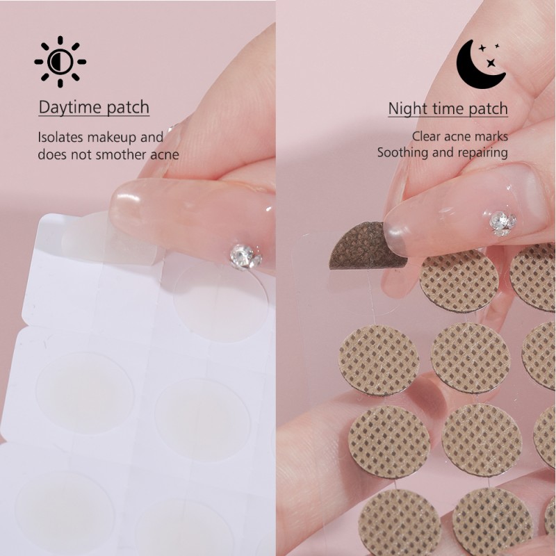 Pimple Patches Supplier - Custom Hydrocolloid Night Covering Zits Acne Invisible