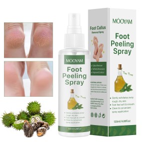 Foot Care Spray Manufacturer - Private Label Organic Herbal Tea Tree Vegan Exfoliating