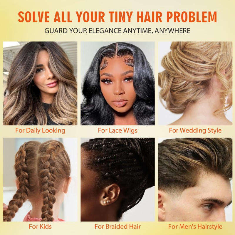 Hair Styling Cream Factory - Private Label 15g Strong Hold Long-Lasting Heat Protection