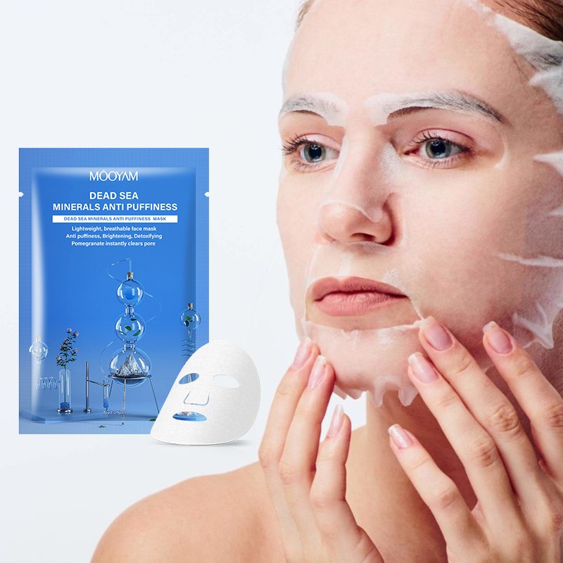 Facial Mask Supplier - Astaxanthin Whitening Moisturizing Sheet Ceramide Squalane