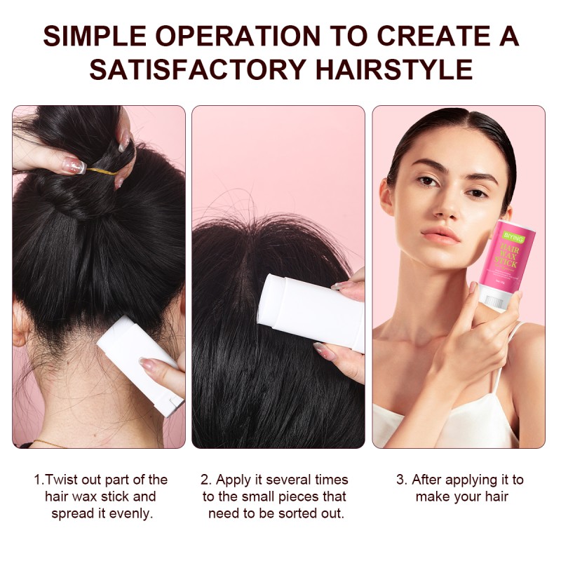 Hair Wax Stick Manufacturer - Private Label Organic Strong Holding 5 Types Curly