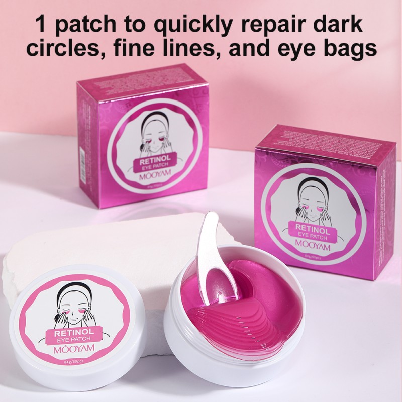 Eye Patches Supplier - 24K Anti-Aging Retinol Rose Crystal Sheet Brightening
