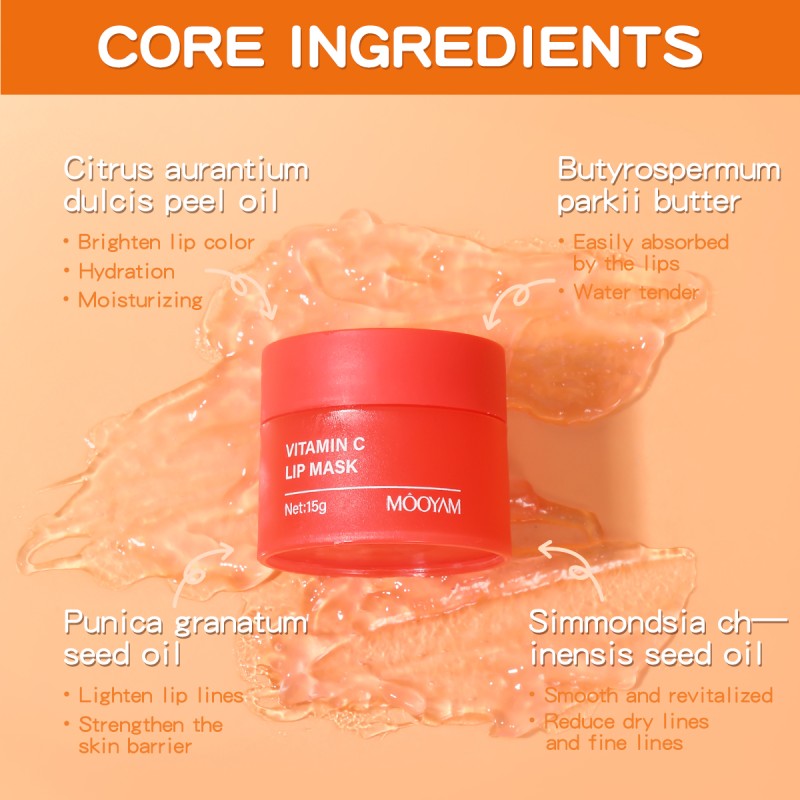 Lip Cream Factory - OEM Private Label Vitamin C Infused Cherry Flavor Firming