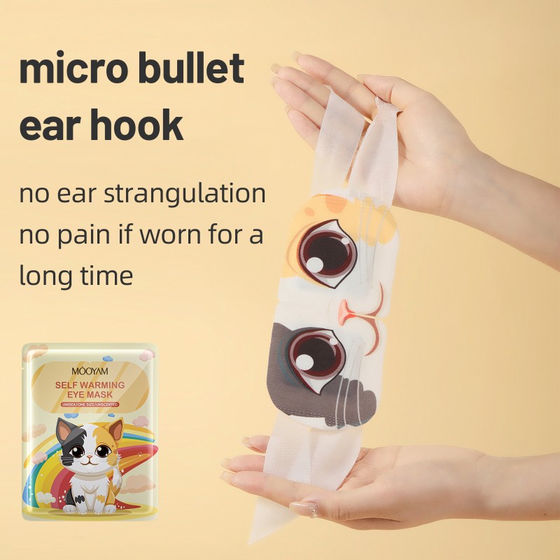 Steam Eye Mask Supplier - Hot-Selling Disposable Stress Relief Travel Sleep