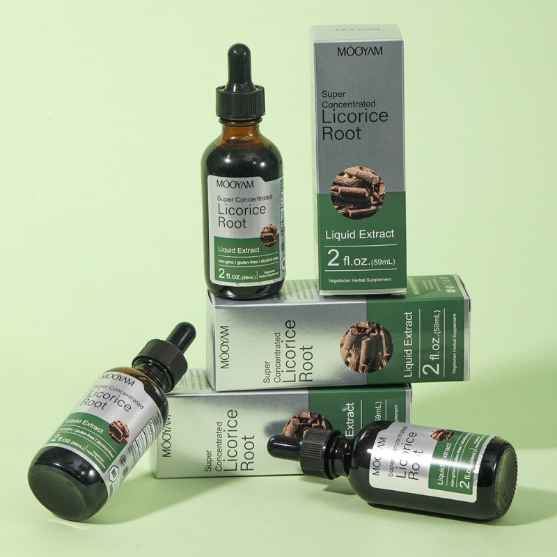 Face Serum Manufacturer - 100% Herbal Licorice Root Vitamin C Hyaluronic Acid Anti-Wrinkle