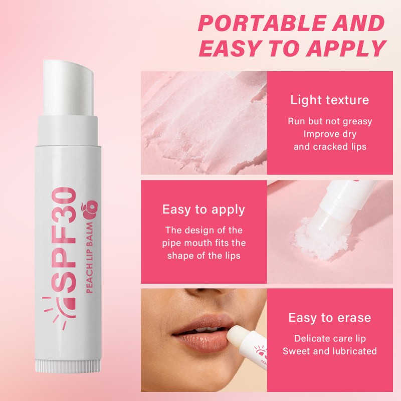 Lip Gloss Supplier - Custom Label Watermelon SPF 30 Portable Nourishing Cream