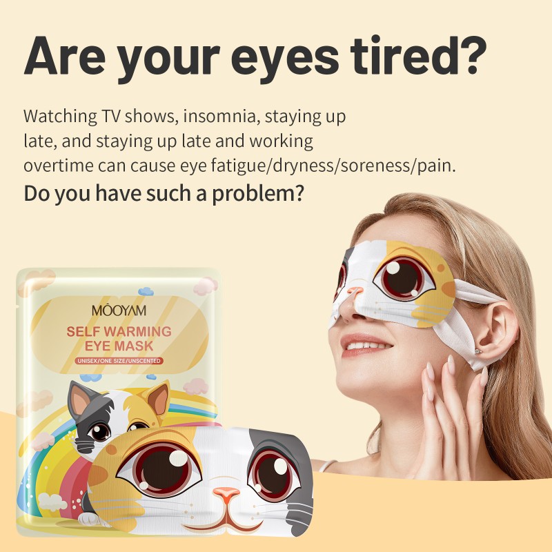 Steam Eye Mask Supplier - Hot-Selling Disposable Stress Relief Travel Sleep