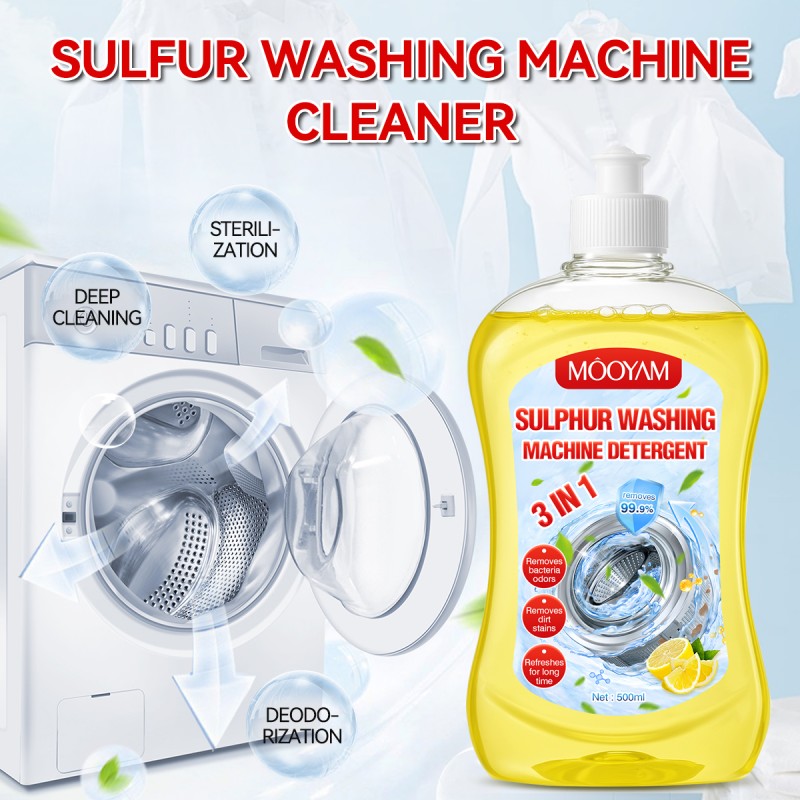 Household Cleaner Factory - Hot Sale 500ml Disposable Sulphur Washing Machine Cleaner