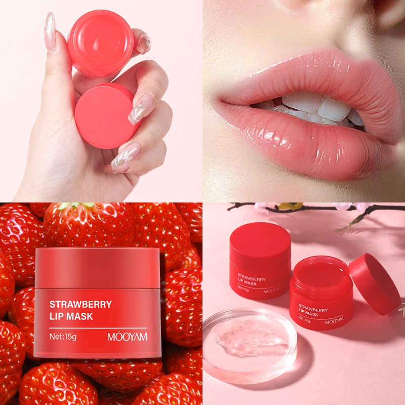 Lip Moisturizer Manufacturer - Organic Sheet Cherry VC Flavors Hydrating Repairing