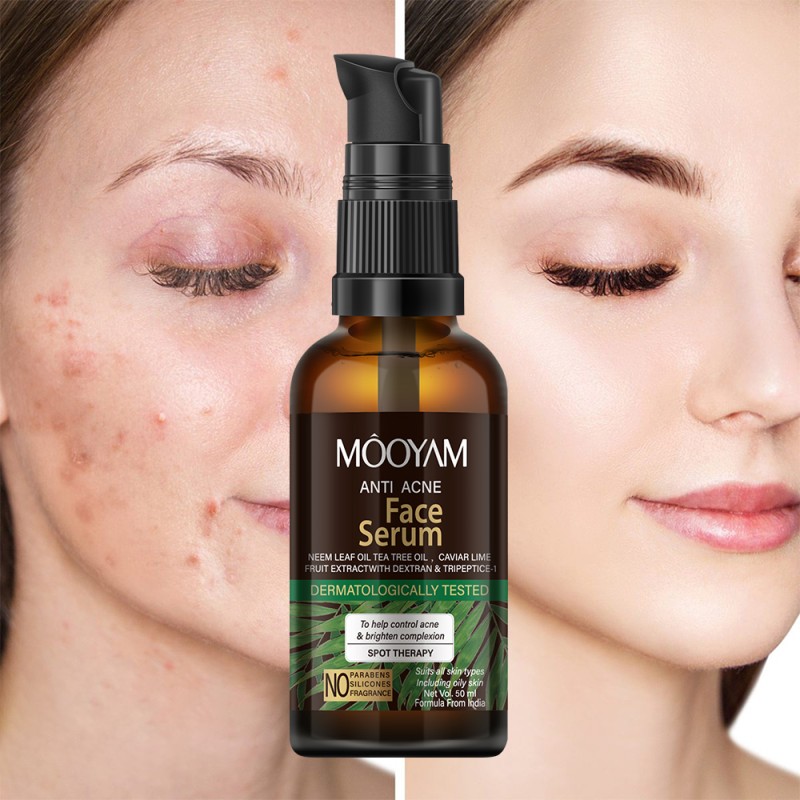 Face Serum Supplier - Korean Vegan Anti-Acne Anti-Wrinkle Herbal Acne Scar Remover