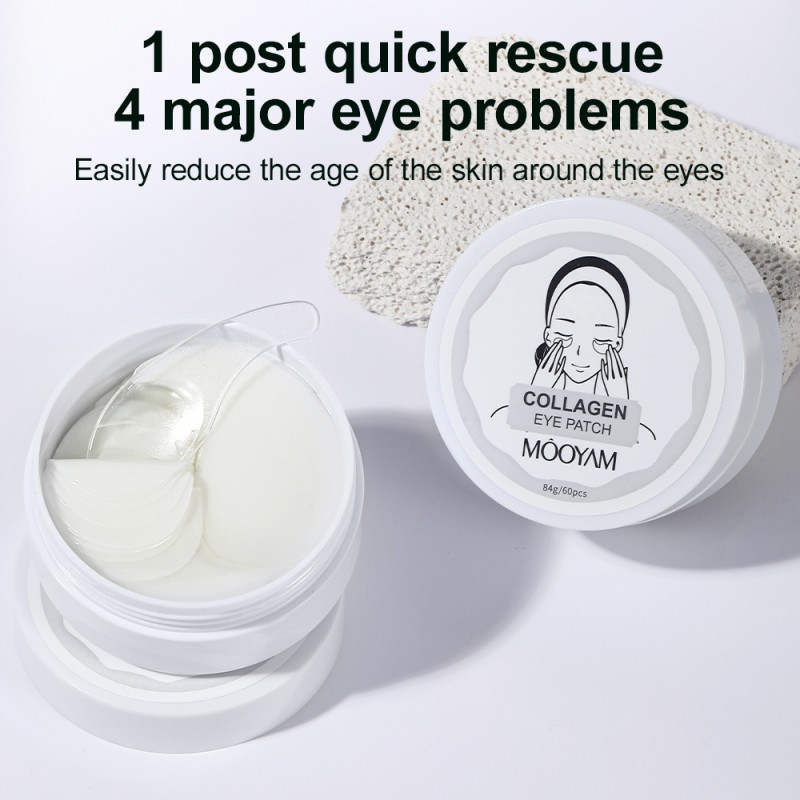 Eye Mask Patches Manufacturer - Customized Hyaluronic Acid Hydrogel Collagen Cooling