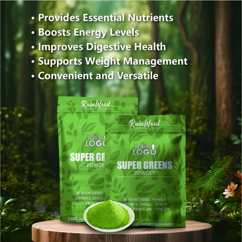 Super Greens Powder Supplier - Factory OEM Energy Immune Supplement