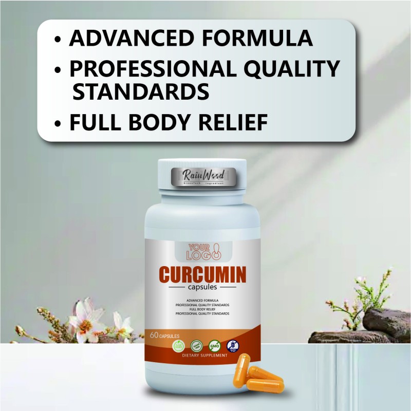 Turmeric Capsules Manufacturer - OEM Private Label 99% Curcumin Extract