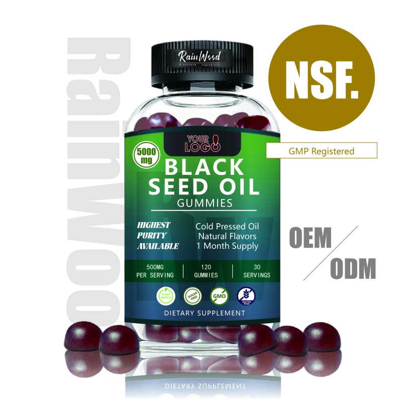 Black Seed Oil Gummies Factory - Private Label Organic Support Gummies
