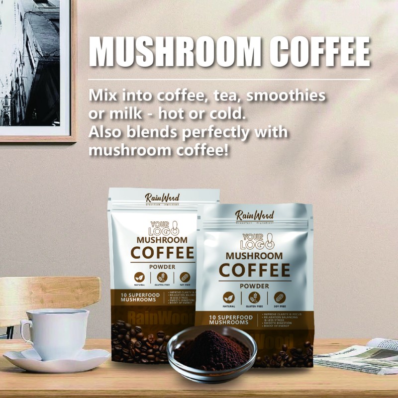 Mushroom Coffee Manufacturer - OEM ODM Ganoderma Lucidum Instant