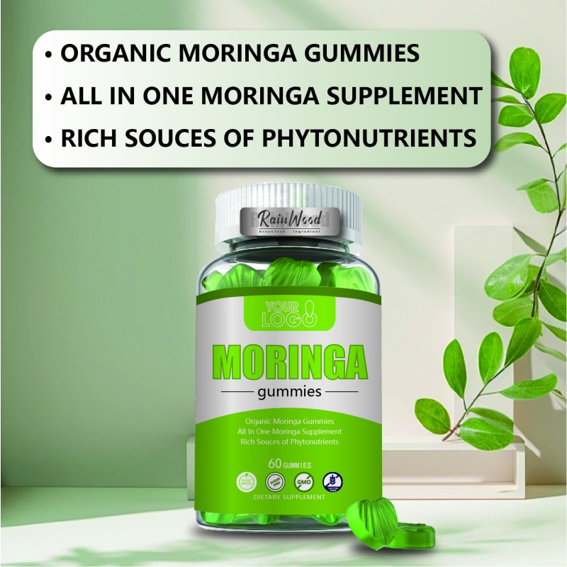Moringa Gummies Factory - OEM Organic High Pure Supplement Gummies