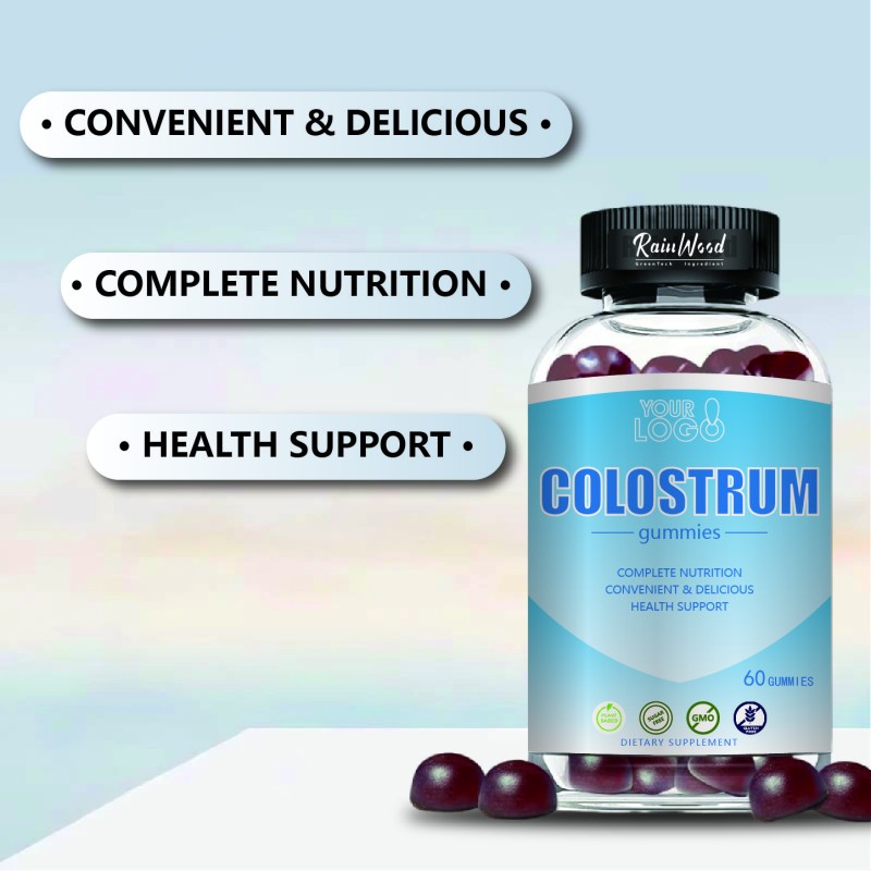 Colostrum Gummies Factory - Hot Sale OEM Manufacturer Supplement