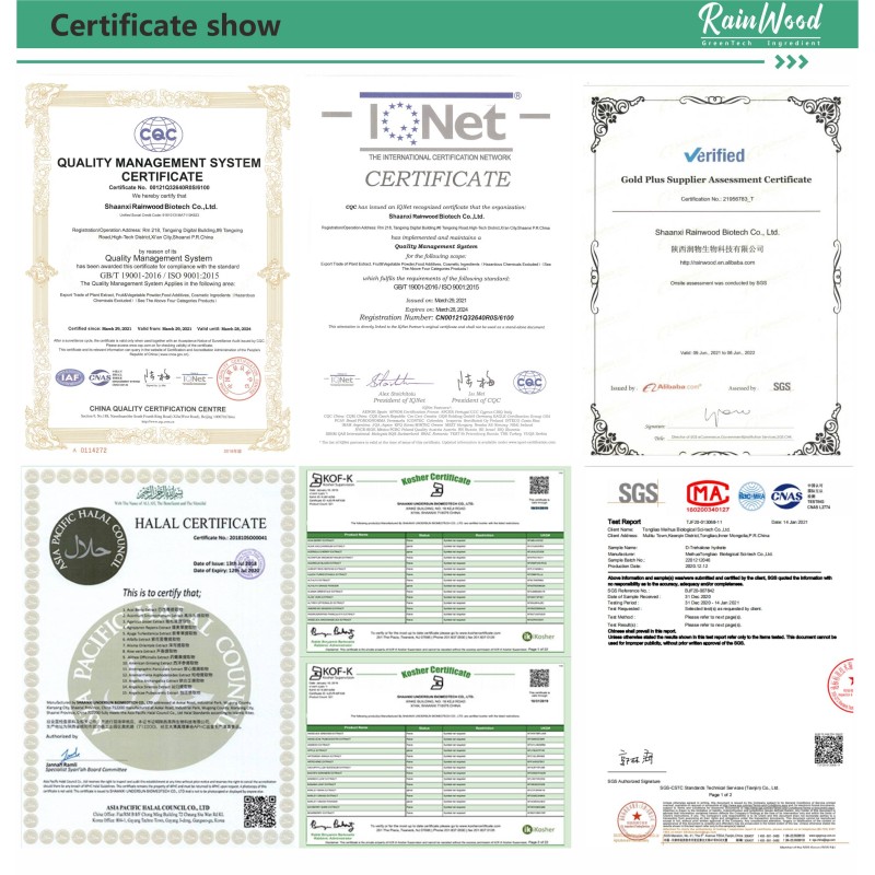 NMN Powder Supplier - ISO Certification 99% Nicotinamide Mononucleotide