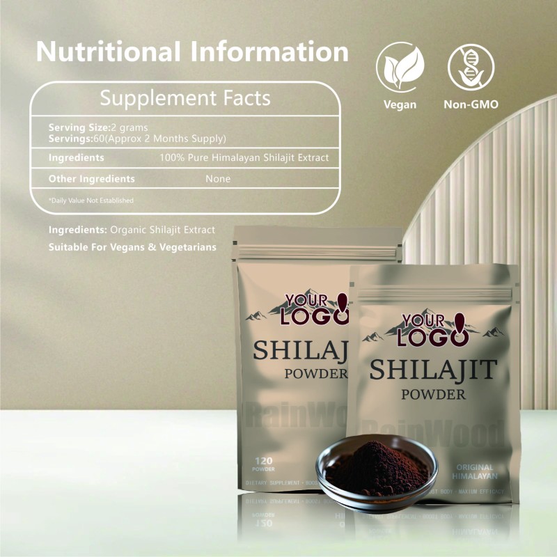 Shilajit Powder Supplier - OEM/OBM/ODM Natural Fulvic Acid Blend