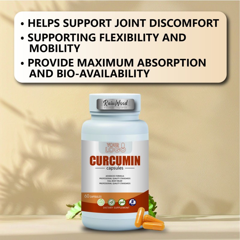 Turmeric Capsules Manufacturer - OEM Private Label 99% Curcumin Extract