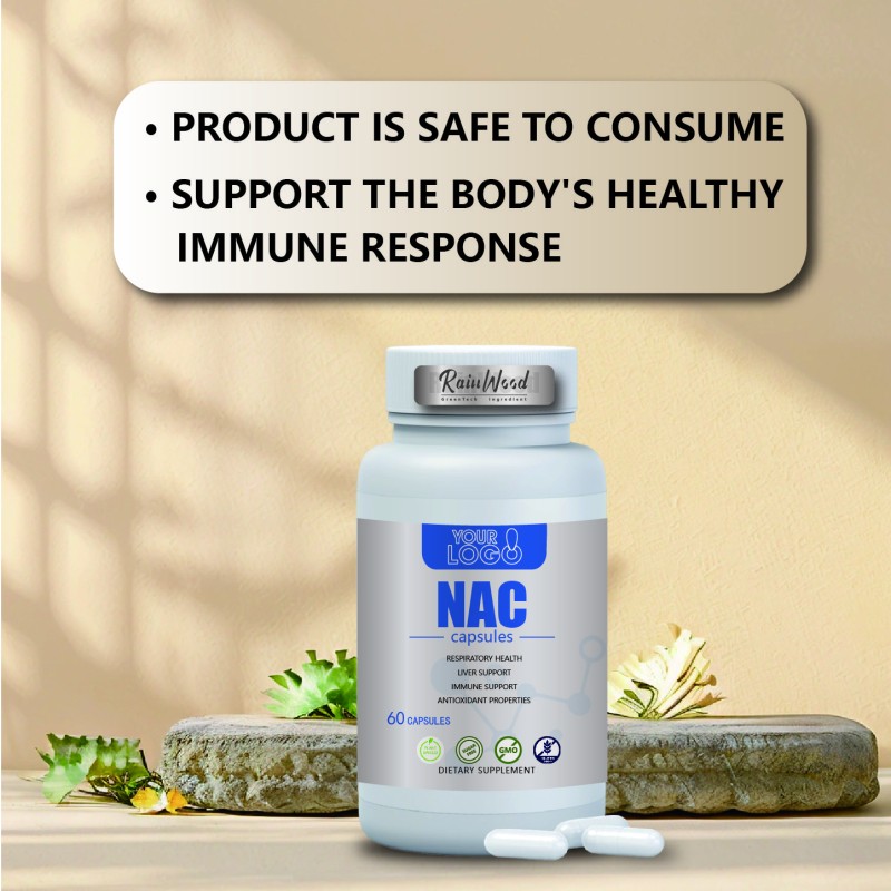 NAC Capsules Supplier - OEM/ODM 500MG N-Acetyl-L-Cysteine Food Grade