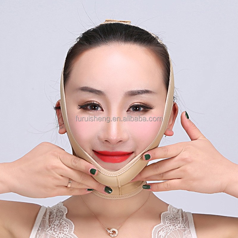 Chin Mask Bandage Factory - Custom Anti Wrinkle V Shaped Post Surgical Neck Compression