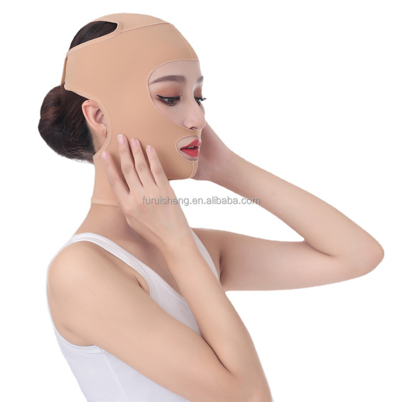 Face Slimming Bandage Manufacturer - OEM Custom Neck Coverage V Line Elastic Face Lifting