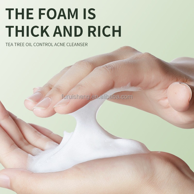 Facial Cleanser Manufacturer - 300ml Organic Hyaluronic Acid Salicylic Acid Tee Tree