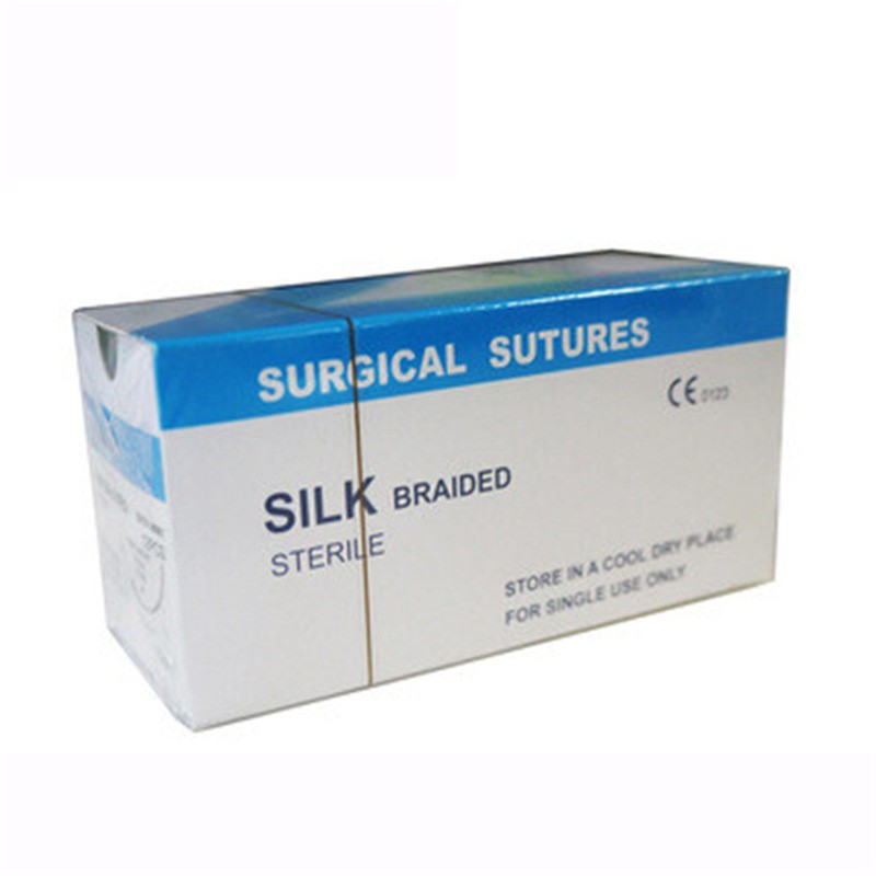 Veterinary Suture Factory - Manufacturer Price Surgical Instruments Braided Silk Suture