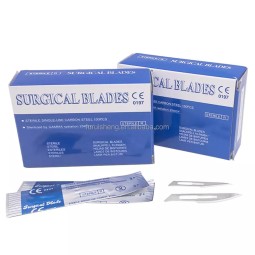 Surgical Blade Manufacturer - Factory Custom 100 Pcs Disposable Dental Carbon Stainless Steel