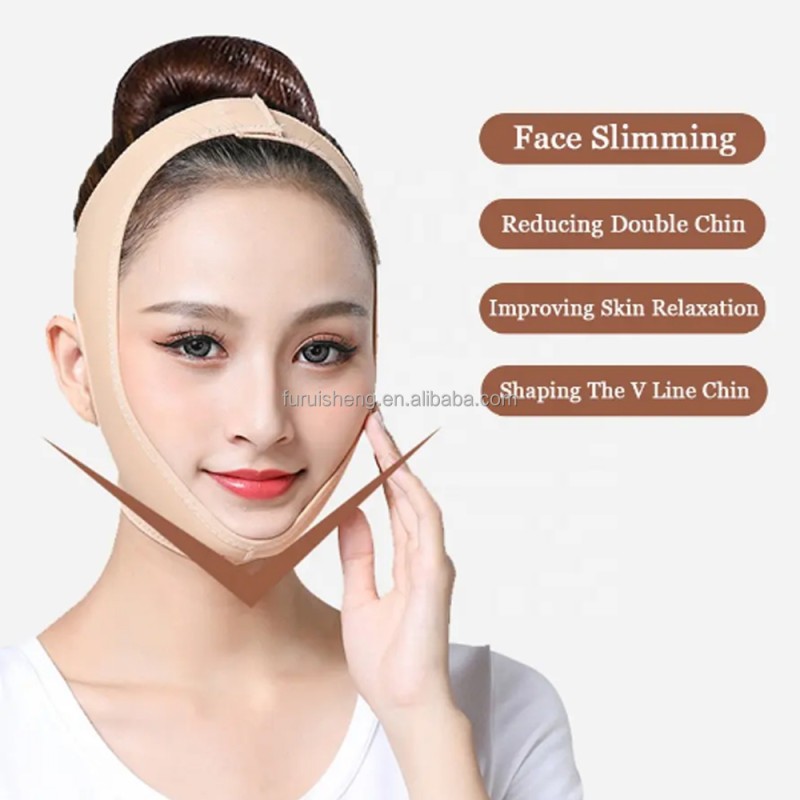 Facial Slimming Belt Supplier - Custom V Face Lifting Elasticity Breathable Comfortable