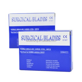 Surgical Blades Supplier - Universal Disposable Sterile Carbon Stainless Steel Dental Medical