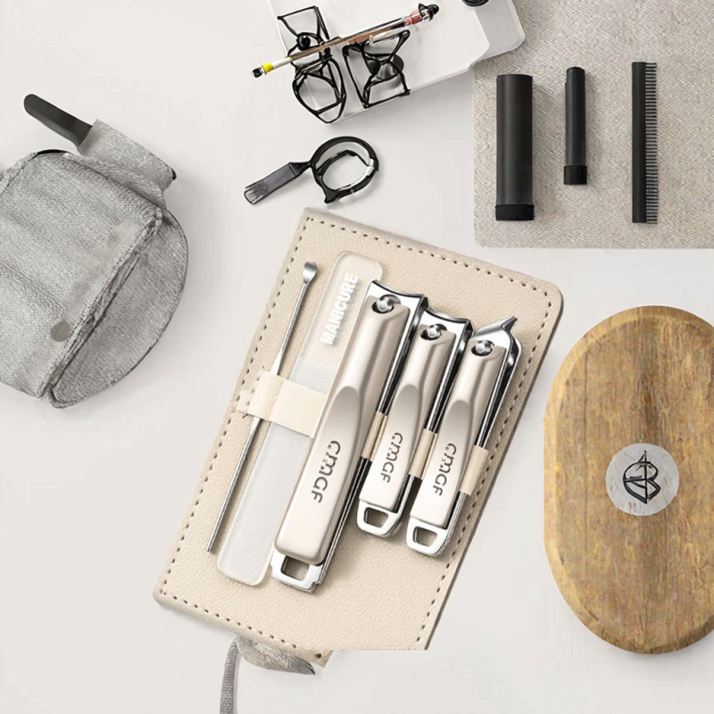 Nail Care Kit Supplier - Beauty Care Manicure Kit for Men Women Fingernail Toenail Clippers Set
