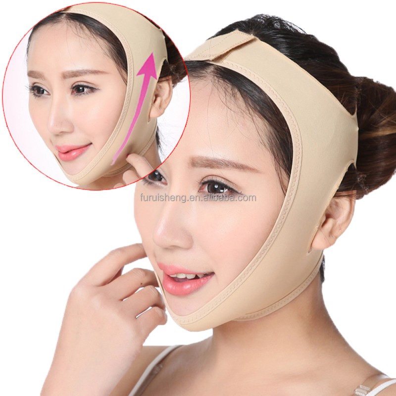 Facial Slimming Belt Supplier - Custom V Face Lifting Elasticity Breathable Comfortable