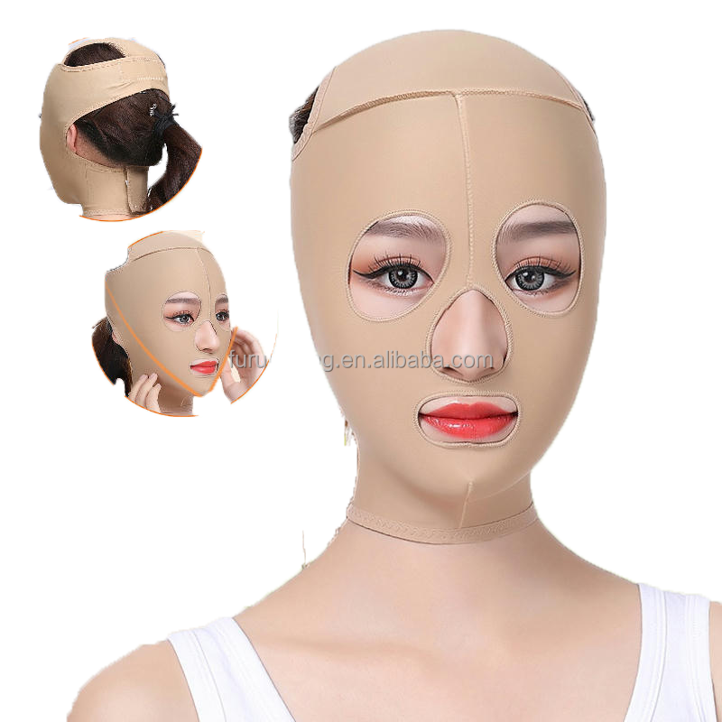 Face Slimming Belt Factory - Home Use V Face Line Anti-Wrinkle Bandage Double Chin Reduction