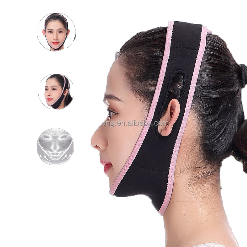 Face Slimming Belt Manufacturer - Hot Sale Face Cheek Chin Lift up Anti Wrinkle Sleep Mask