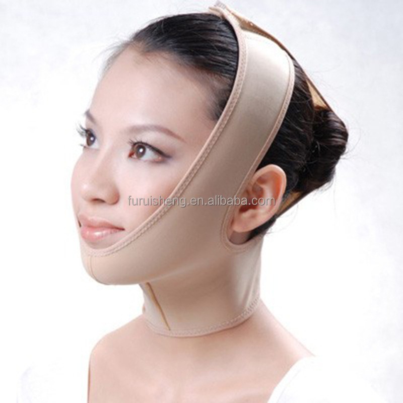 Chin Mask Bandage Factory - Custom Anti Wrinkle V Shaped Post Surgical Neck Compression