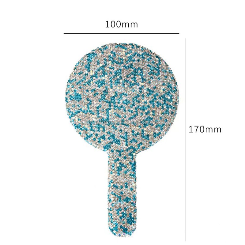 Cosmetic Mirror Supplier - Wholesale Mini Handheld Custom Logo Pink Black Pocket Vanity Mirror