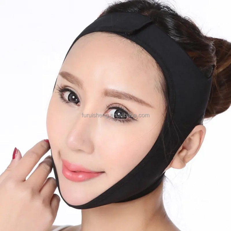 Facial Slimming Belt Supplier - Custom V Face Lifting Elasticity Breathable Comfortable