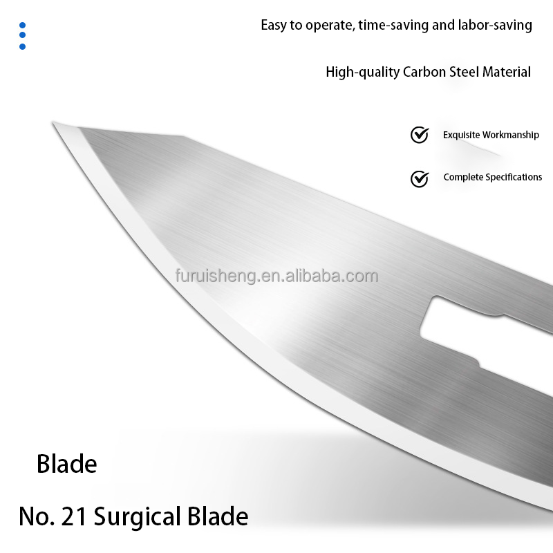 Surgical Blade Manufacturer - China Manufacturers Disposable Sterile Carbon Steel 10-15 Size