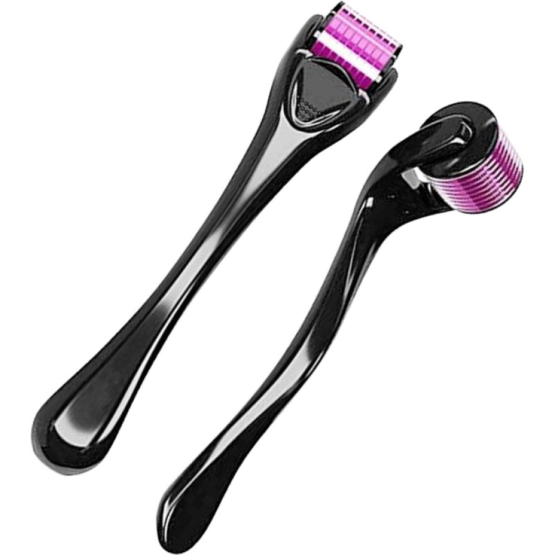 Derma Roller Manufacturer - OEM 540 Titanium Anti Hair Loss Gold Microneedle Roller Home Use