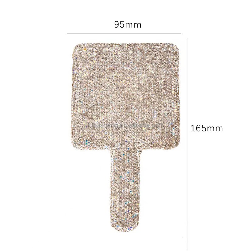 Cosmetic Mirror Supplier - Wholesale Mini Handheld Custom Logo Pink Black Pocket Vanity Mirror