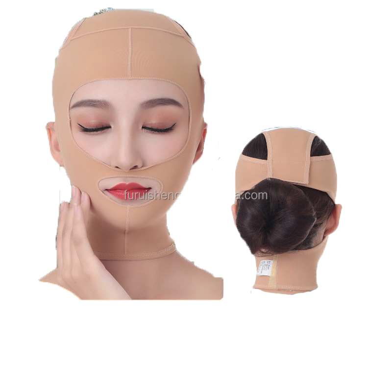 Face Lifting Belt Manufacturer - Dual Chin Reusable V Line Lifting Mask Facial Slimming