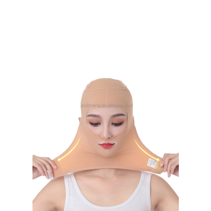 Face Slimming Bandage Manufacturer - OEM Custom Neck Coverage V Line Elastic Face Lifting