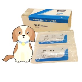 Veterinary Suture Factory - Manufacturer Price Surgical Instruments Braided Silk Suture