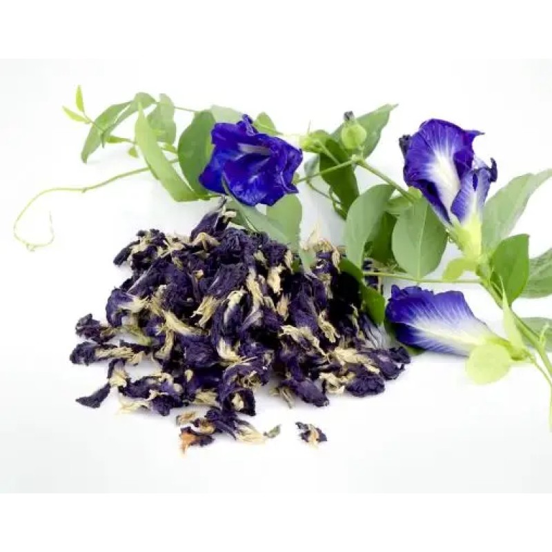 Blue Butterfly Pea Flower Manufacturer - Herbal Tea Ingredient Dried 15kg/Bag Supply