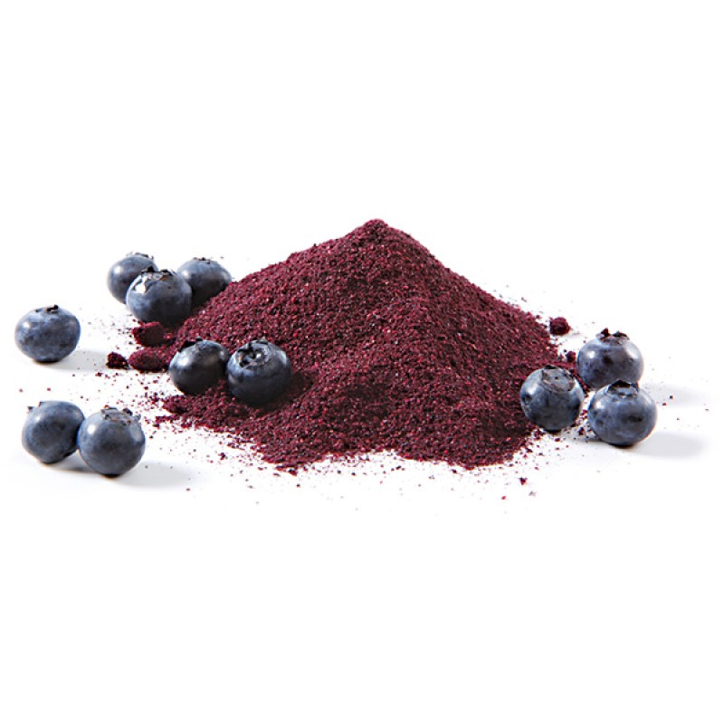 Freeze Dried Blueberry Juice Powder Manufacturer - High Quality 99.99% Water Soluble Fresh Powder